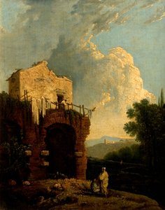 ローマ近くの別荘の遺跡 作： Richard Wilson